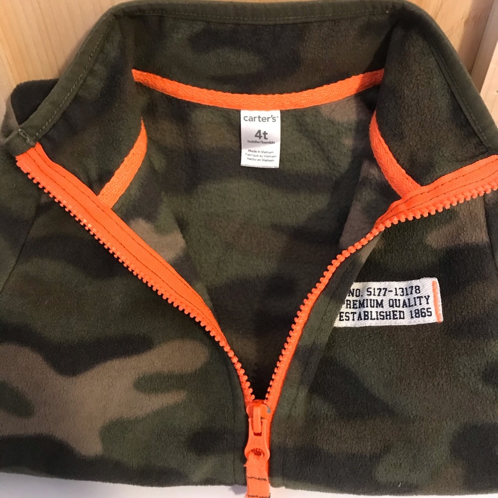Carters Fleece Zip up for boys